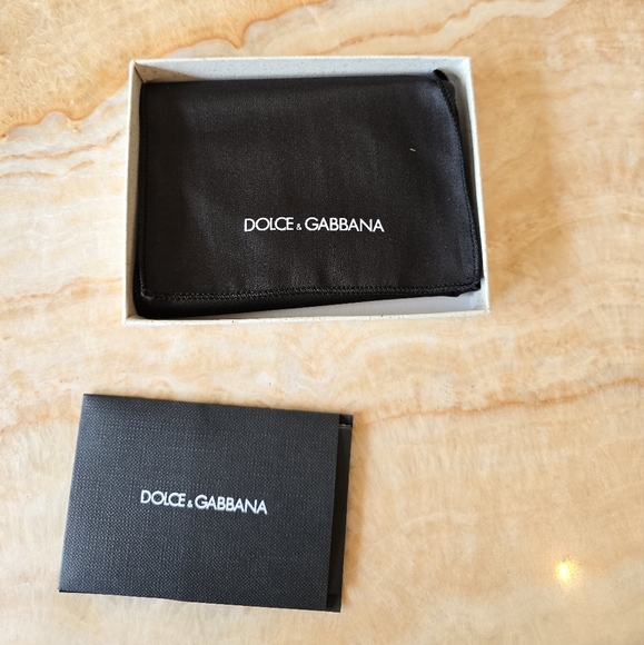 Dolce & Gabbana D&G Dauphine Logo Card Holder Wallet Cardholder - Picture 5 of 11